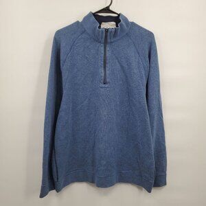 Tommy Bahama Flipshot Reversible Half Zip Raglan Pullover Men Size XL
